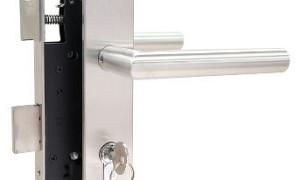 UIT-60 RVS Cilinder slot passend op deur met stalen frame
