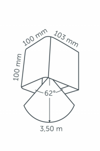 ACE DOWN 100-230V / 5W (11,5 VA) Corten