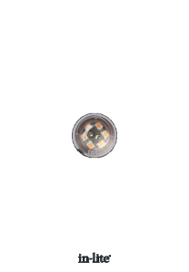 DB-LED (WW) 12V / 0,5W (0,5VA) rond 22mm