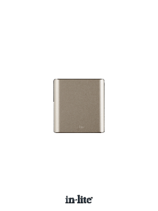 ACE UP-DOWN 100-230V / 8,5W (20 VA) Rose Silver