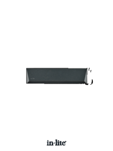 WEDGE SLIM 12V / 1W (1 VA) Dark