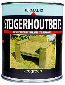 Steigerhoutbeits Zeegroen, 2500 ml