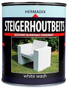 Steigerhoutbeits White Wash, 2500 ml