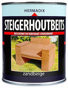 Steigerhoutbeits Zandbeige, 2500 ml