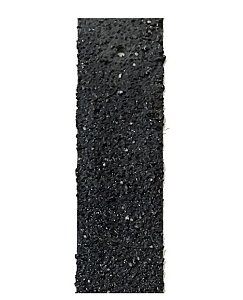 Vlonderstrip Grof 5x120 cm - Zwart
