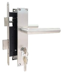 UIT-60 RVS Cilinder slot passend op deur met stalen frame