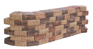 Pilestone trapezium 23/17x21,5x10 cm Gloria - per 24 st