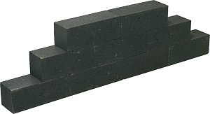 Lineablock 15x15x60 cm Black