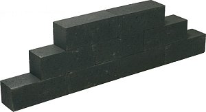 Lineablock 15x15x30 cm Black