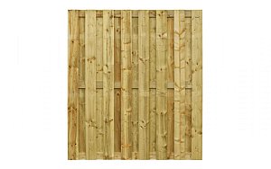 W306495 Jumbo scherm Vuren 15-planks 180x200 cm (BxH), recht verticaal