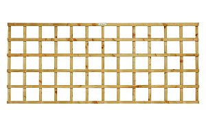 W1063095 Vuren Trellis scherm De Luxe 90x180 cm**