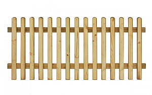 W1063087 Excellent hek 180x80x6 cm groen geïmpregneerd