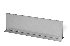 Kantopsluiting Double (flg) 300x10 cm Verzinkt