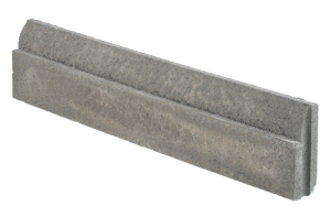 Inviso boordersteen 1,5/6x20x100 cm grijs