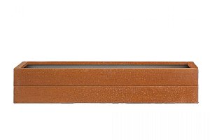 Plantenbak Modulair Corten 240x210x28 cm Corten