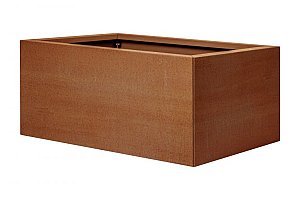 Plantenbak Vlak Corten 90x60x40 cm Corten