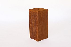 Overzetstuk muurelement hoek 12,8x30x17 cm Corten