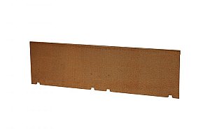 Kantopsluiting Single 300x27,7 cm Corten