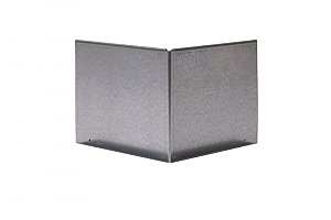 Uitwendige hoek Kantopsluiting Single & Single Flex 10 cm Verzinkt