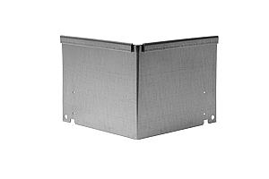 Inwendige hoek Kantopsluiting Single & Single Flex 10 cm Verzinkt