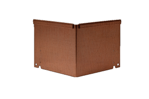 Inwendige hoek Kantopsluiting Single & Single Flex 10 cm Corten