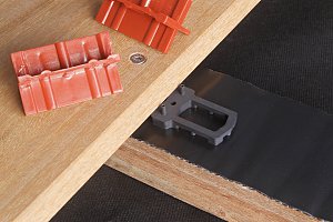 Cobra Airspacer voor Hybride clips 100 stuks  + afstandhouder 4 stuks, voegbreedte 3-4-5-6 mm