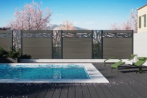 Boston Decopaneel Hera verticaal 2x58x1820 mm RAL7016 (1011)