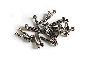 Schroeven WEO cladding Light Grey 4.2x38 mm 100 st +bit RVS