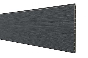 WPC Boston Premium fence board Dark Grey 21x300x1780 mm FSC-100% - afname per 2 stuks