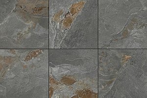 CeraCevela Boa Vista 60x60x2 cm Antraciet - per 2 st