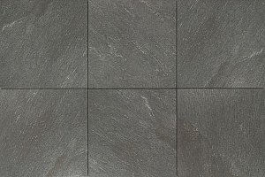 CeraMano Zira 60x60x4 cm Antraciet - per 2 st