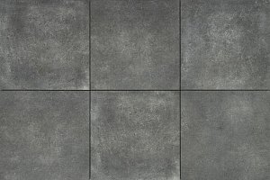 CeraMano Mufasa 60x60x4 cm Antraciet - per 2 st