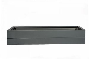 Plantenbak Modulair Antraciet 240x60x28 cm Antraciet