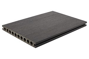 Fiberdeck Premium WPC Breed 23x210x3000 mm Dark Grey