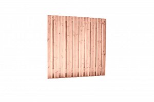 W42001 Douglas geschaafd plankenscherm 21-planks 16 mm, 180x180 cm, onbehandeld