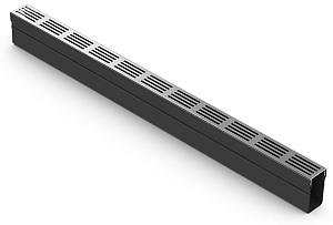 ACO Slimline 100 cm - Aluminium