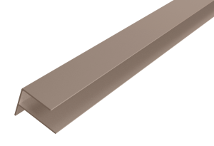 Alu WEO Essential Gardenwall F-profiel Light Grey 35x45mm L-360 cm (1088) op=op