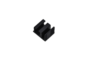 EVO FLEX CLIPS for EVO FLEX 1, 2 of 3 - 2 mm - zwart