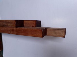 Hardhout Geschaafd Regel 45x70x3500 mm Angelim