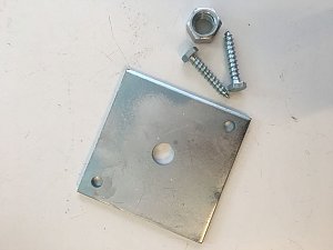 BET-02 Set incl. 1 moer en 2 houtdraadbouten