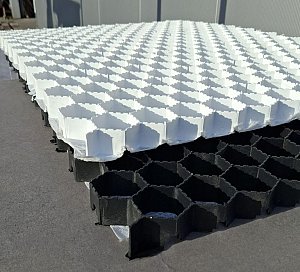 Splitplaat PRO 120x80x4 cm met onderdoek White - per pallet