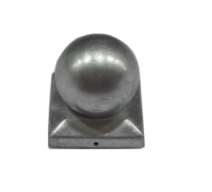 AFD-009 Paal ornament Bol 71x71 mm Verzinkt