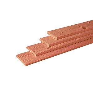 W1021676 Douglas geschaafde plank 16x140x3000 mm onbehandeld +