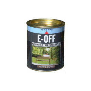 E-Off Hardhoutolie Nature Brown 750 ml