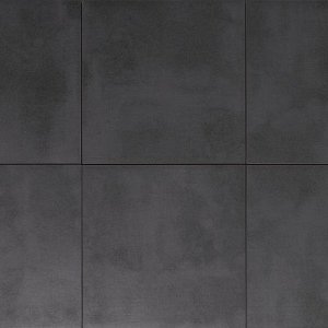 CeraCevela Shanti 60x60x2 cm Black - per 2 st