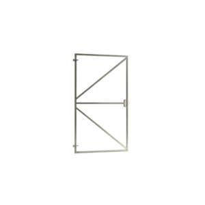 WA232459 IJzeren deurframe met slotkast uitsparing verzinkt 180x100 cm