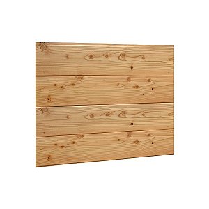 W1008140-01 Douglas wand van blokhutprofielen 28x195 mm D, hoogte 224 cm, kleurloos geïmpregneerd