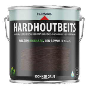 Hardhoutbeits 463 Donkergrijs 2500 ml