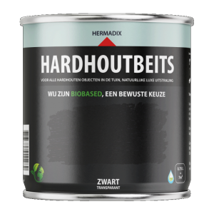 Hardhoutbeits 465 Zwart Transparant 750 ml