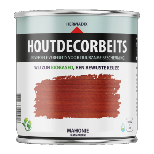 Houtdecor Verfbeits (transparant) 654 Mahonie, 750 ml